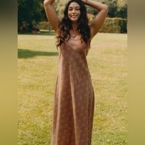 M Christy Dawn Sage dress in mauve sunflower 🌻